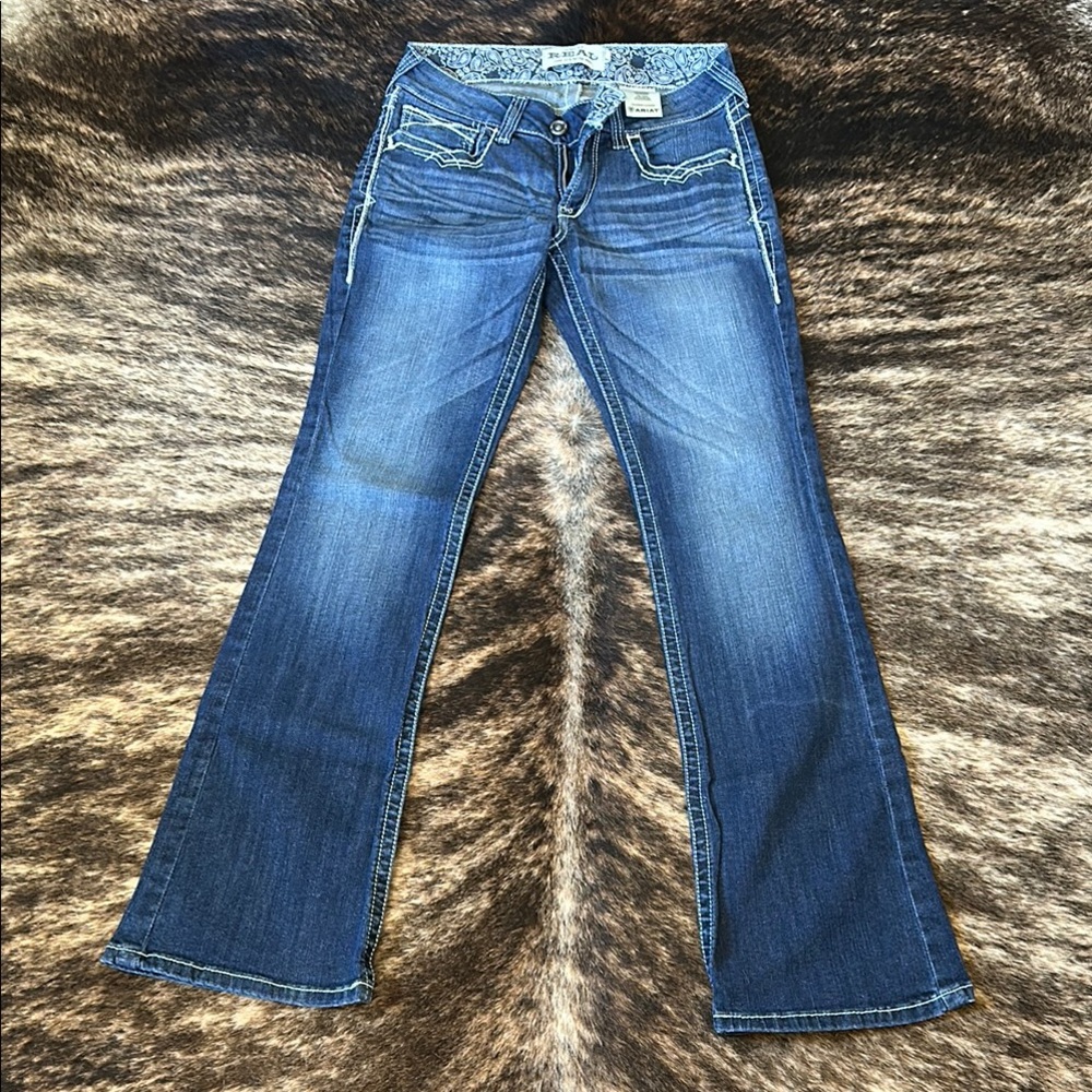 Ariat Blue Flare Wide Leg Jeans